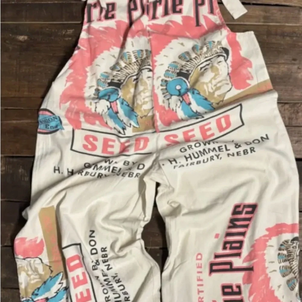 Jaded Gypsy Market Fresh Overalls Size L/XL - NWT - Picture 2 of 3